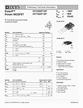 DataSheet IXTH90P10P pdf